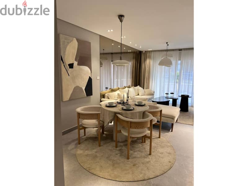 Apartment 123m striped with air conditioning (Resale Basel from company price) in compound village west 9
