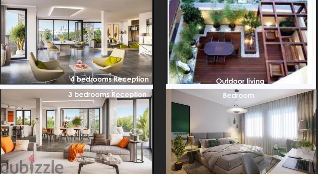 شقة للبيع في مدينة بادية، أكتوبر الجديدة شقة 2 غرفة النوم الرئيسية بحديقة جاهزة للسكن مساحة 131 متر حديقة61 م تشطيب كامل 34