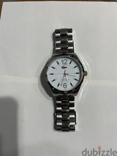 Lacoste Stainless watch - White dial