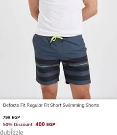 Defacto swimming shorts جديد