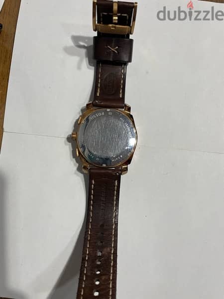 FOSSIL Brown Leather Watch 1