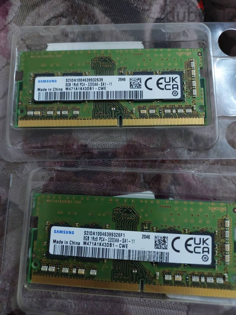 رامات 16 جيجا DDR4 3200 8×2 لابتوب 2