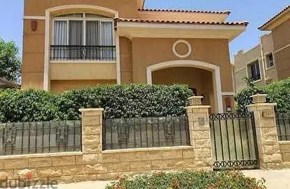 A very special villa for sale in a full-service compound, directly on the Sur-Bousour Ring Road, with Katameya Heights 1