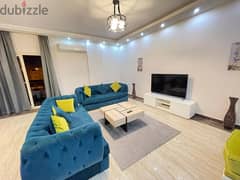 شقة مفروشة للإيجار الحي التامن الشيخ زايد -fully furnished