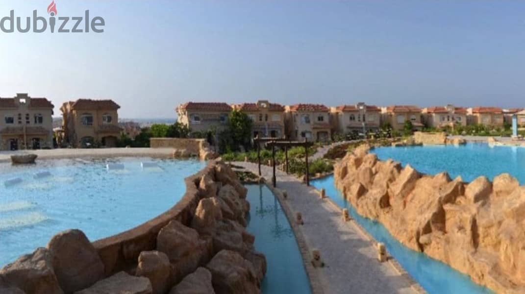 Townhouse, first row directly on the sea, for sale in Telal Sokhna Resort 2