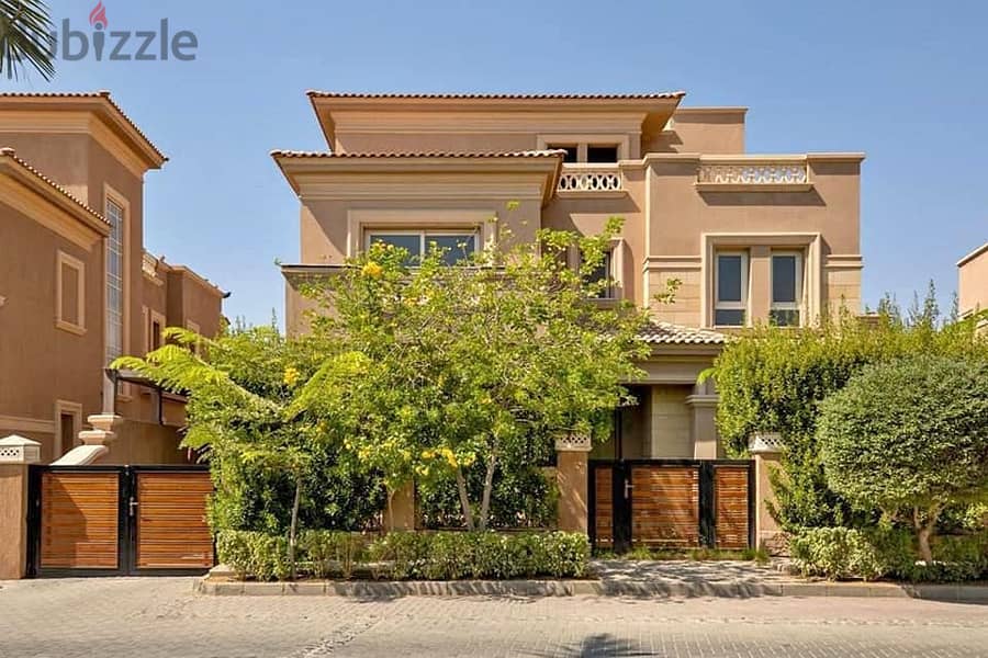 For sale, an apartment with garden, immediate receipt, 275 sqm, in comfortable installments, in El Shorouk 2