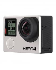 كاميرة GoPro هيرو 4  - كاميرا رقمية مقاومة للماء  - أسود