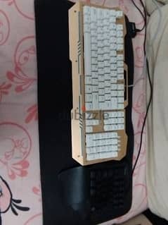 Aula keyboard and half keyboard and mousepad