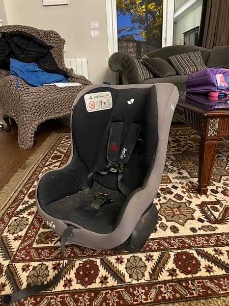 joie car seat 0-4 years 1