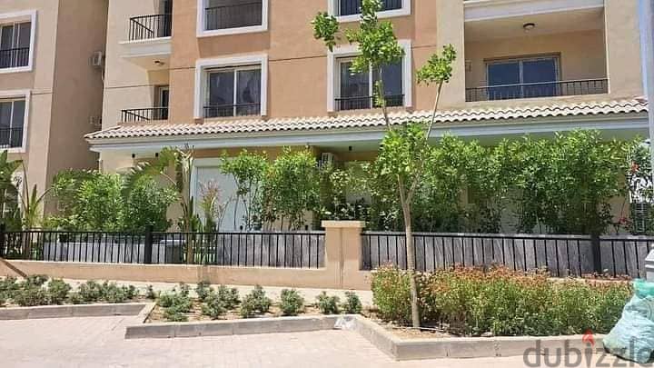 Apartment for sale, 131 meters, in the most distinctive division, on the direct view, Saray Sur Compound, in Sur, with Madinaty 1