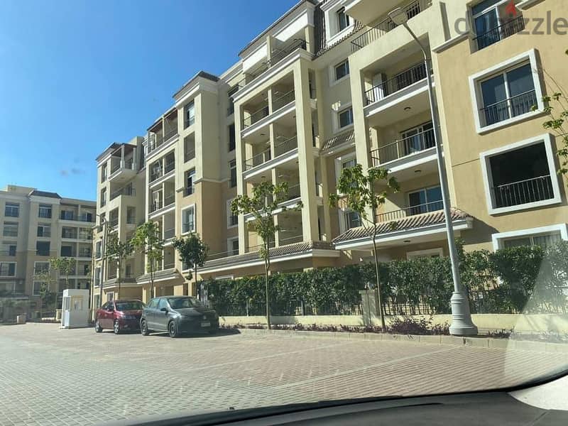 Apartment for sale, 131 meters, in the most distinctive division, on the direct view, Saray Sur Compound, in Sur, with Madinaty 3
