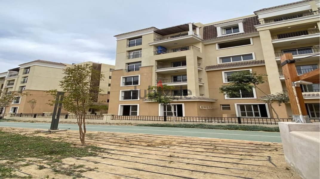 Apartment for sale in Sarai Compound, New Cairo, in installments over 8 years, direct on Al Amal Road 5
