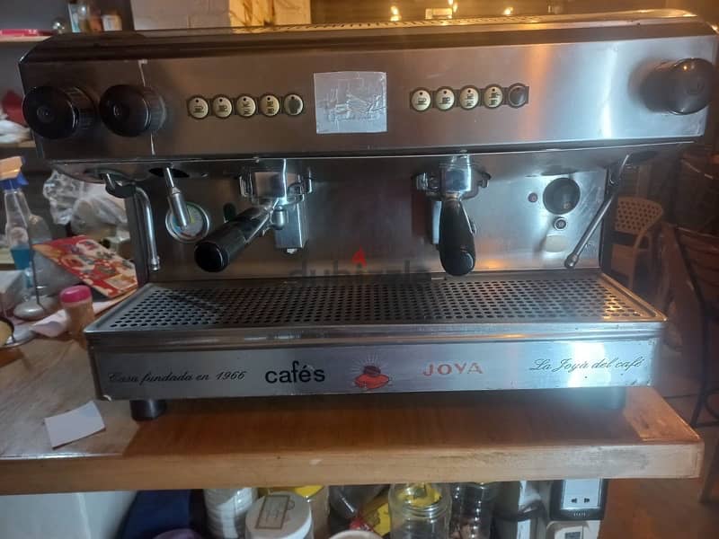 ماكينة قهوة و كابتشينو أسباني + مطحنة بن منفصلة 3