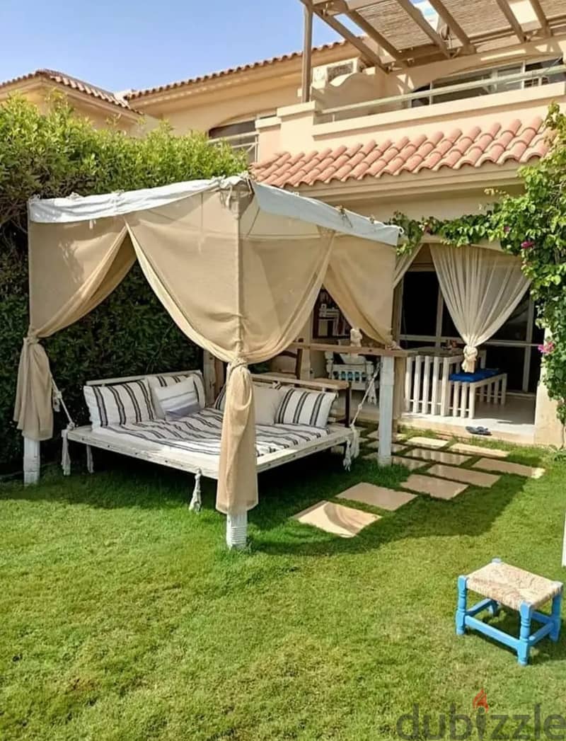 فيلا صف اول علي البحر في تلال العين السخنه - First row villa on the sea in Telal Ain Sokhna Hills 0