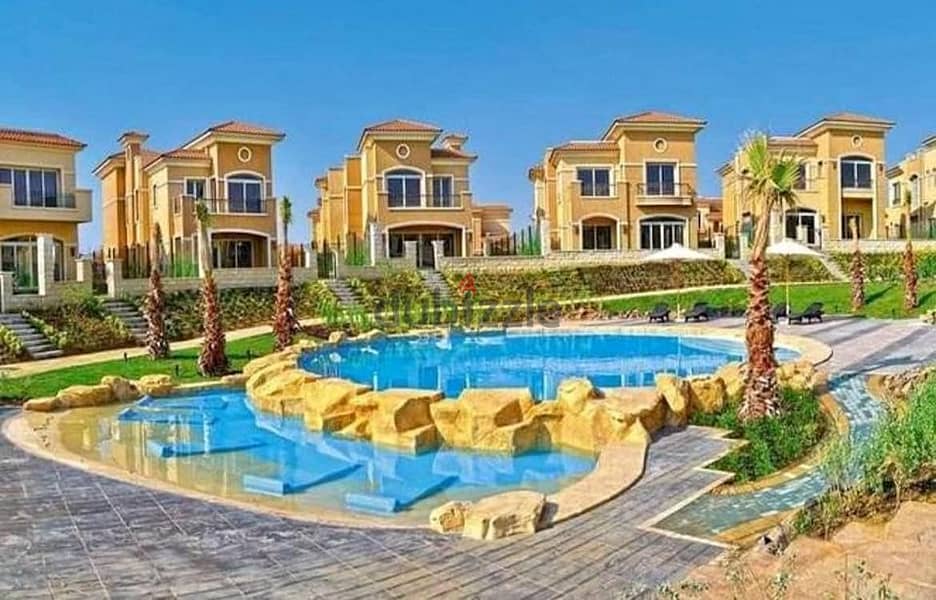 Villa Twin House for sale in Stone Park New Cairo | فيلا للبيع فى ارقي لوكيشن فى كمبوند ستون بارك التجمع الخامس 4