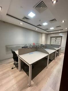 مكتب/عياده Workspace ورك سبيس للايجار في الشيخ زايد مفروش وبدون فرش