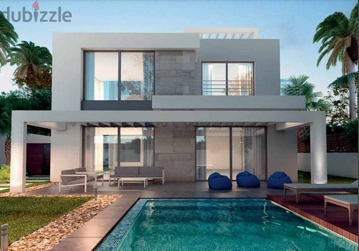 Villa for sale in Badya Palm Hills Compound, 6 October, installments 5