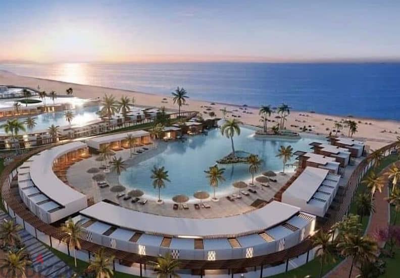 Twin house villa 220m with private pool in Marseilia Beach 5 2