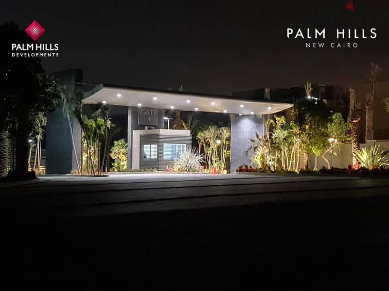 شقة 205م للبيع في بالم هيلز نيو كايرو Palm Hills new cairo استلام فورى فيو لاندسكيب موقع مميز 31