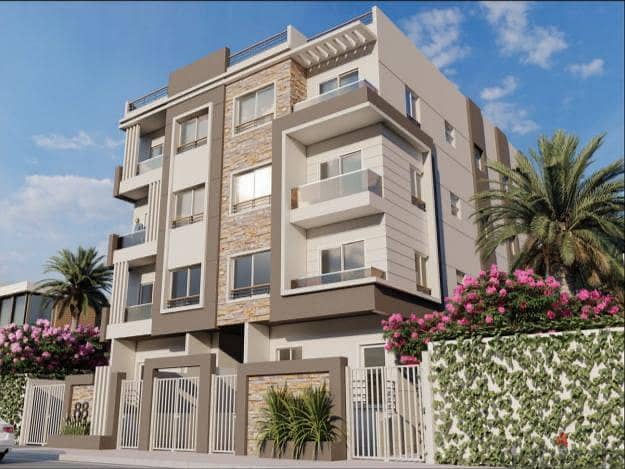 Distinctive apartment for sale 155m finished immediate receipt in New Narges next to Madinaty and the German University in Cairo 1