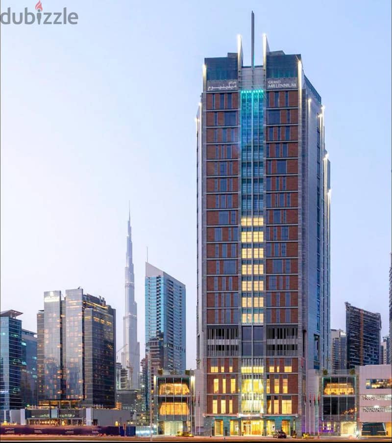 شقة فندقية للبيع في أطول فندق فى إفريقيا تحت إدارةفندق جراند ميلينيوم تقسيط 8 سنوات 15