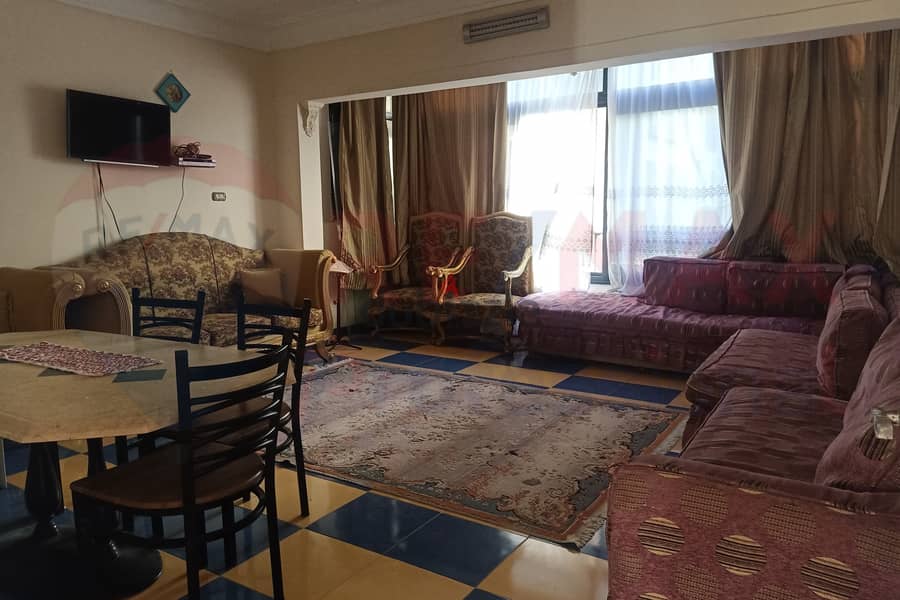 Furnished apartment for rent, 105 m, Smouha (Smouha Cooperatives) - 10,000 EGP per month 1
