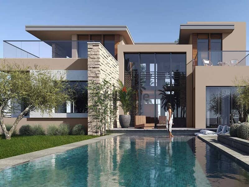 Villa ready to move, land area 803 sqm, for sale in Sodic The Estates, Zayed, with 5% down payment 6