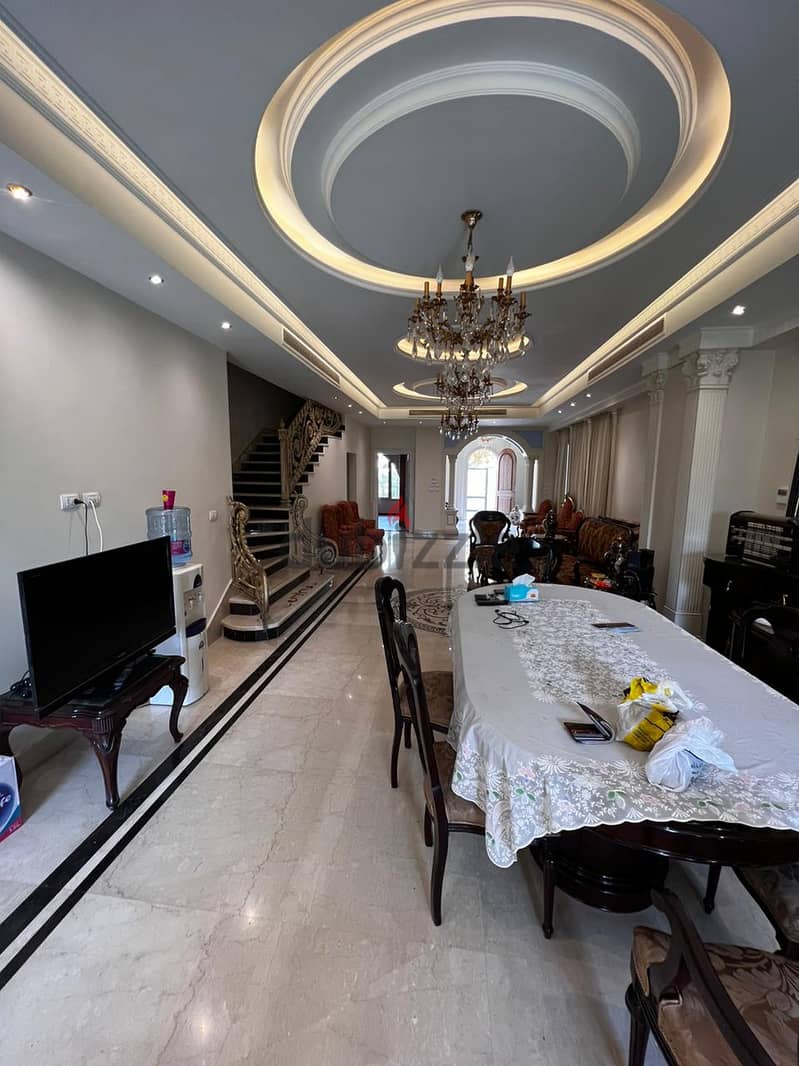 Classic Standalone Villa 375m for sale with a land area of 475m Cluster 1 fully Finished In Hyde Park In Fifth Settlement 11
