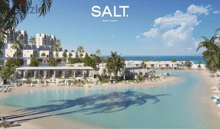 Salt Tatweer Misr North Coast finished chalet at a great price 6
