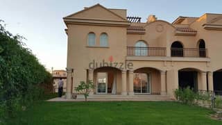 A golden opportunity for sale in Madinaty: a fully finished corner twin villa facing the golf course. 0