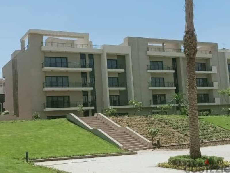 The most special apartment205m with3 terraces fully finished with air conditioners, kitchen Ready to move with installments in Al Marasem Fifth square 2