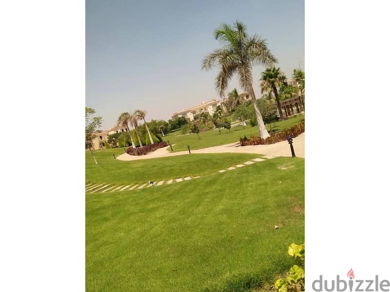 Town house 208m for sale with installments view landscape with 200m land space in Hyde Park in Fifth Settlement 6