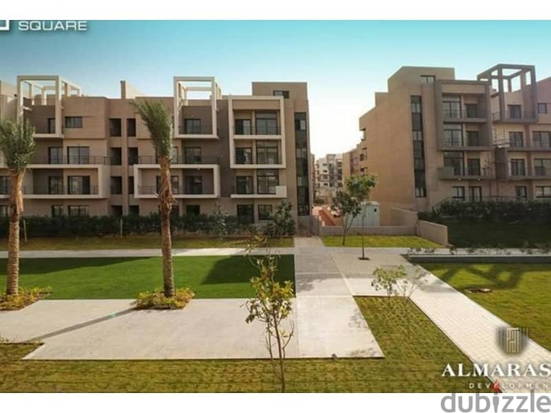 Penthouse 136 sqm with 70 sqm roof for sale in Al Marasem Compound Fifth Square Open View Landscape 3