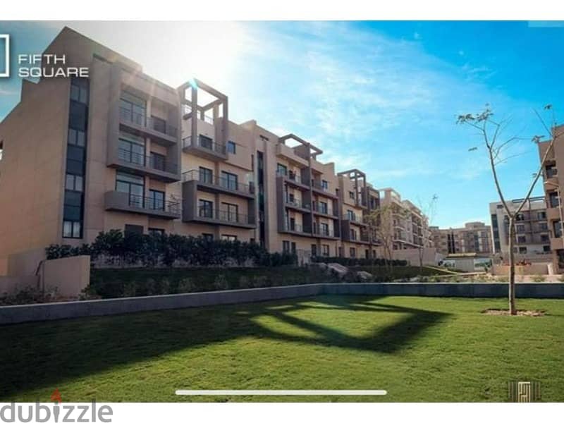 Penthouse 136 sqm with 70 sqm roof for sale in Al Marasem Compound Fifth Square Open View Landscape 6