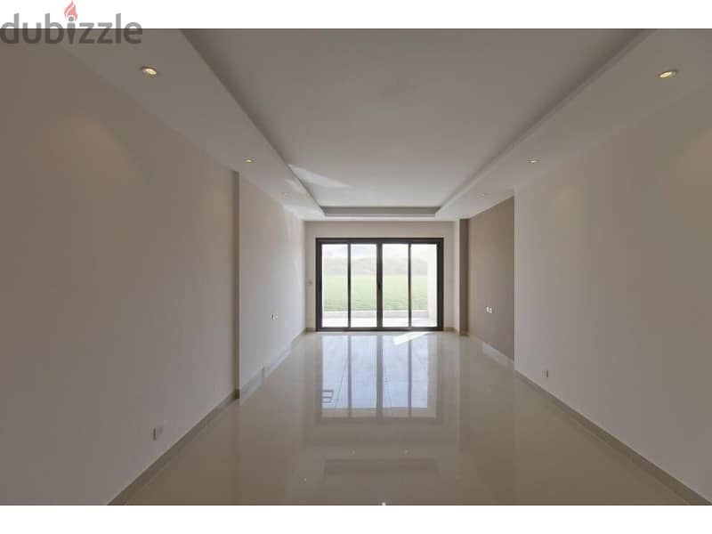 Apartment 160m with garden 105m for sale fully finished with the lowest down payment ready to move in The Address East Fifth Settlement 4