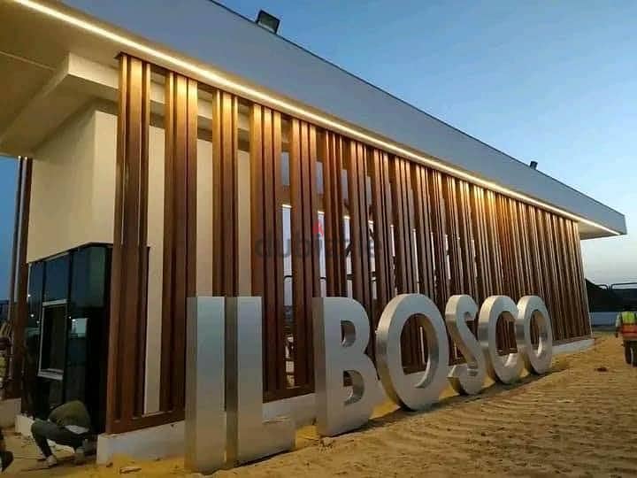 توين هاوس مميز بمقدم 10% فقط وتقيسط علي 6 سنوات 251 متر فى كمبوند البوسكو العاصمة بـ Il Bosco New Capital 6