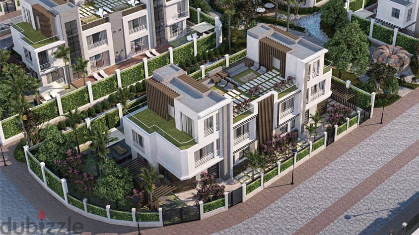 An independent villa for the price of an apartment in 10-year installments in Sheikh Zayed Park Valley Oasis 3