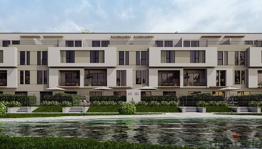 5% down payment for a unique apartment with a private garden in the heart of Heliopolis, Isola Compound 5