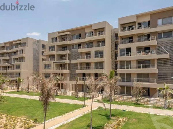 apartment 134 m very prime location direct on lagoon, palm hills new cairo 1