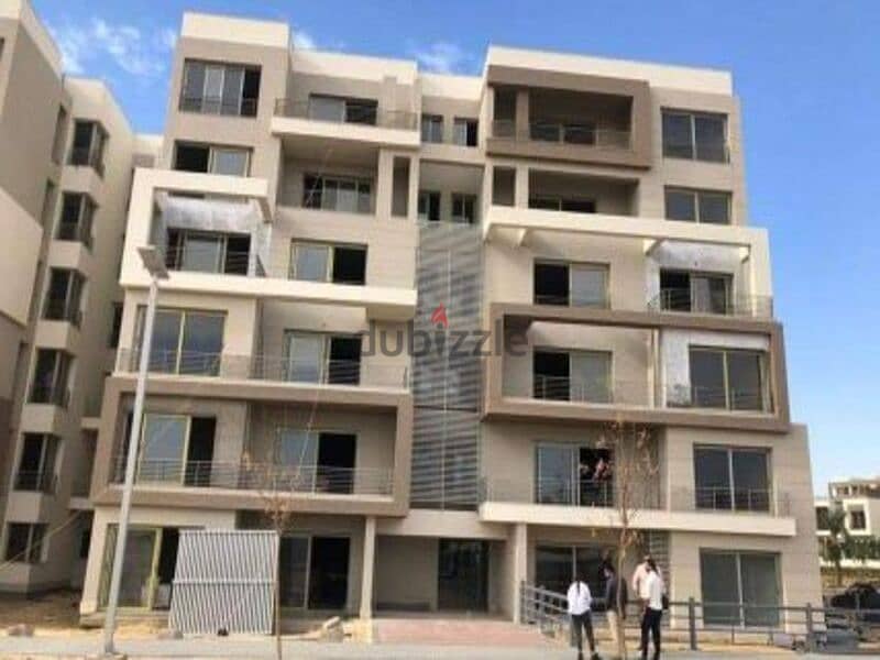 apartment 134 m very prime location direct on lagoon, palm hills new cairo 4