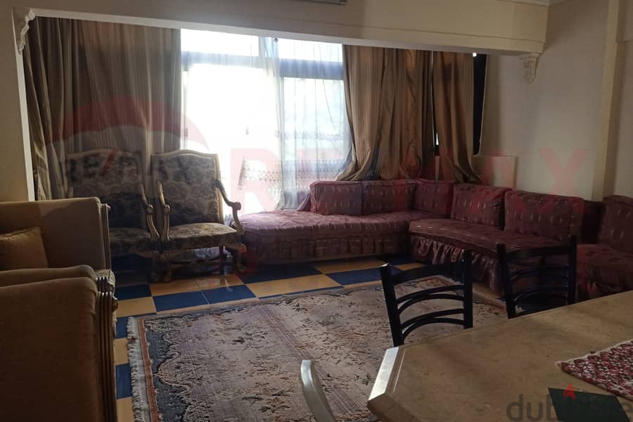 Furnished apartment for rent, 105 m, Smouha (Smouha Cooperatives) - 10,000 EGP per month 2