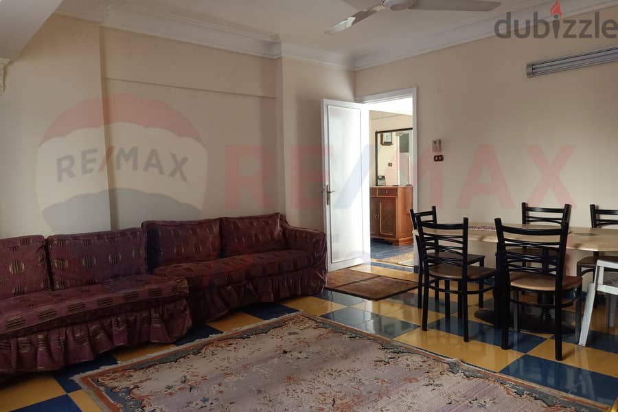 Furnished apartment for rent, 105 m, Smouha (Smouha Cooperatives) - 10,000 EGP per month 3