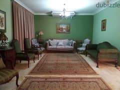 Furnished villa for rent in Al Rehab City 1, Model E  Building area 400 m  Land area of ​​500 m  Three rehearsal roles 0