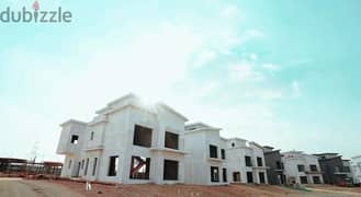 With a 10% down payment, a townhouse (months’ delivery) on Suez Road, directly in front of Al-Rehab, Creek Town Settlement 0