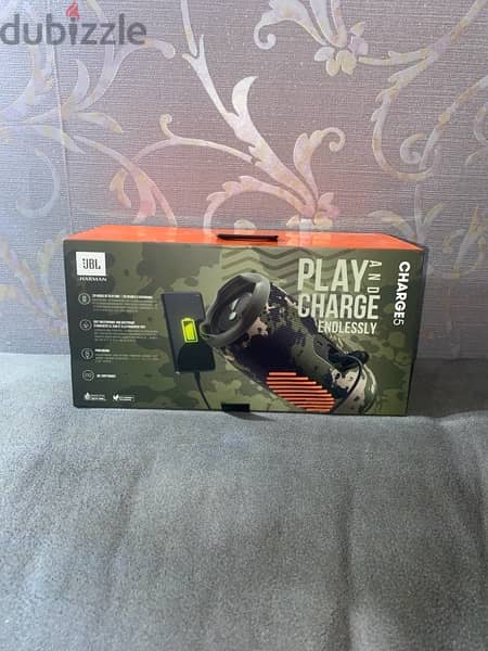 Brand new JBL charge 5 with powerbank 1