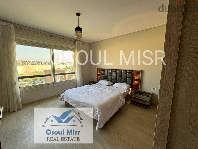 Modern, furnished penthouse apartment for rent in Amberville New Giza 17