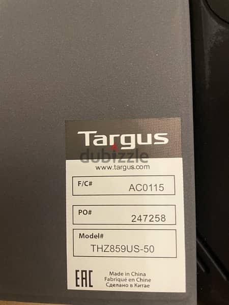 Targus Ipad cover from USA (black) - as new 8