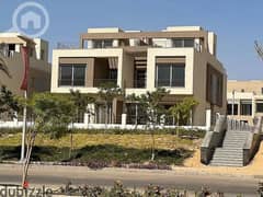 Stand alone villa 343 meters with golf view - in front of the AUC in Palm Hills New Cairo Compound