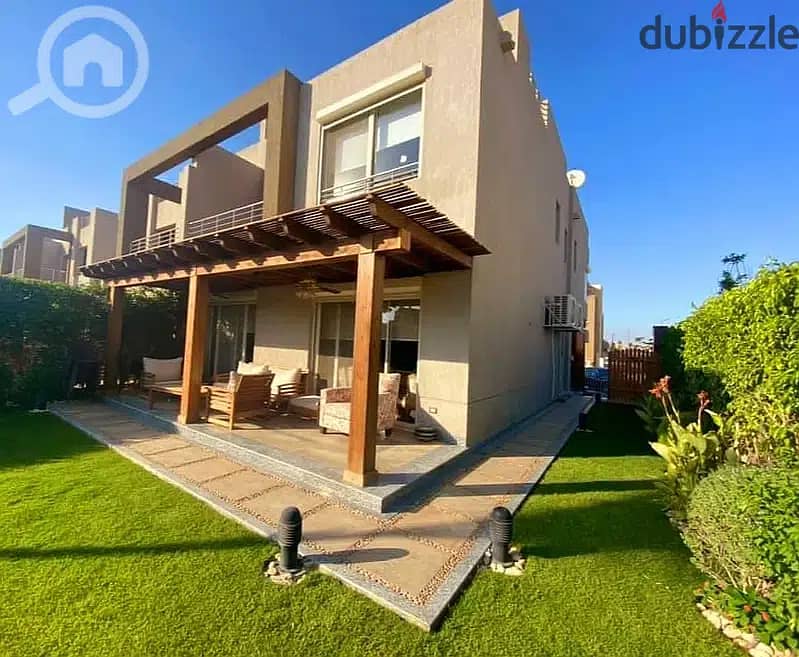 Stand alone villa 343 meters with golf view - in front of the AUC in Palm Hills New Cairo Compound 5