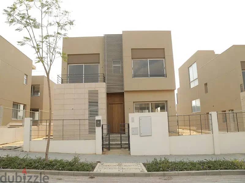 Stand alone villa 343 meters with golf view - in front of the AUC in Palm Hills New Cairo Compound 14